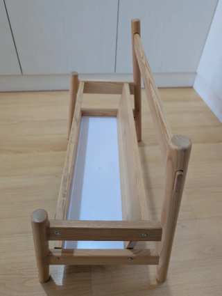 Expositor libros infantil IKEA FLISAT madera