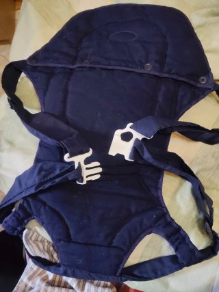 Mochila portabebés Jane a cuadros