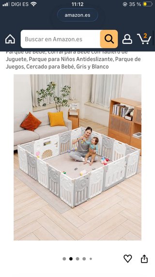 Parque Infantil Diprex Verde/Blanco - Nuevo