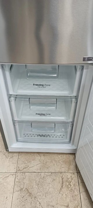 NEVERA L. G ACERO INOXIDABLE NO FROST ENERGÍA A+++