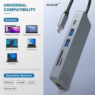 USB TYPE C HUB 10 IN 1