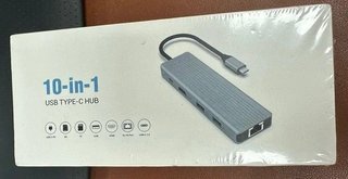 USB TYPE C HUB 10 IN 1