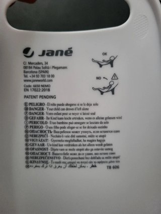 Reductor Bañera Bebé Jane nemo