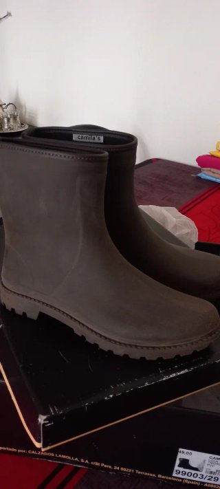 Botas de agua Camila's negras