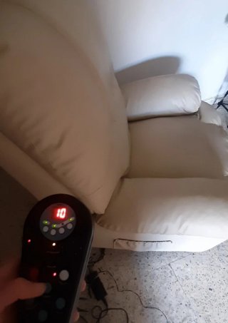 Sillón relax eléctrico masaje levanta persona