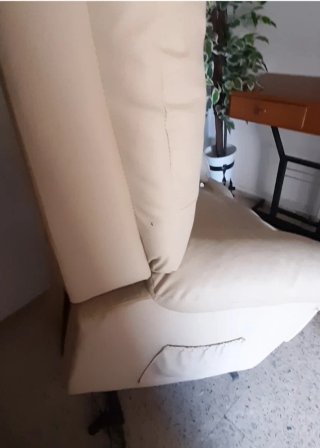 Sillón relax eléctrico masaje levanta persona