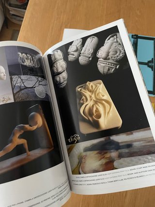 4 ejemplares de la revista de diseño Artlab