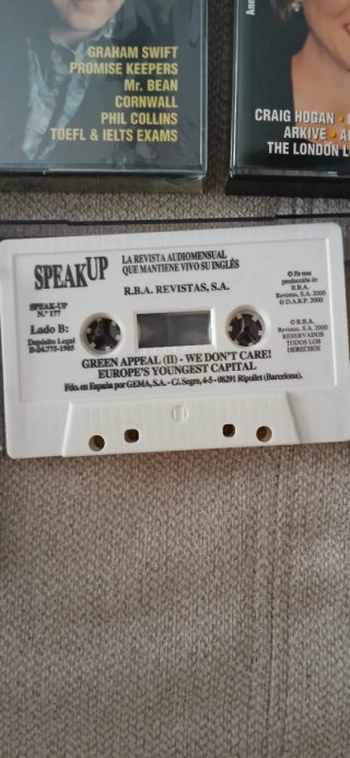 Cintas Cassette Speak Up Colección