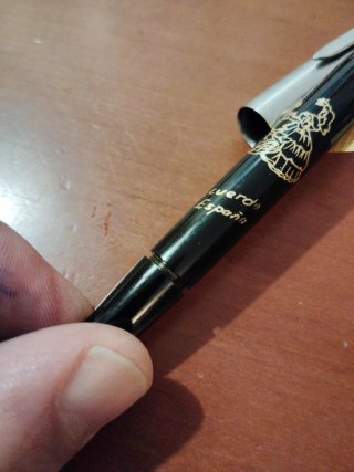 Pluma Scrikss Recuerdo de España 70s. Nueva