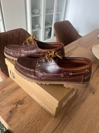 Nauticos Mocasines Piel Marron