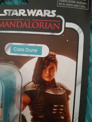 Star Wars Cara Dune Vintage Collection Figura