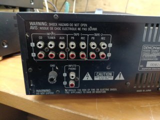 Amplificador Denon PMA-560 Negro