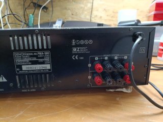 Amplificador Denon PMA-560 Negro