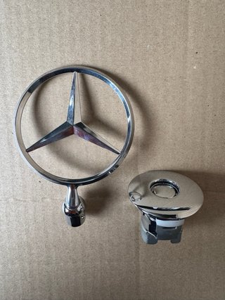 Estrella Mercedes Benz Desmontable + Funda