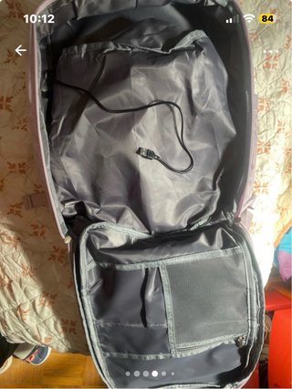 Mochila de cabina morada
