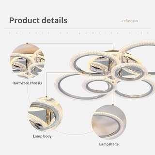 Lámpara Techo LED Regulable 76W