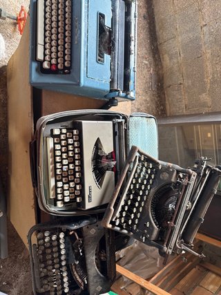 Lote 4 Macchine da Scrivere Vintage