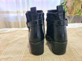 Botines negros tacón pequeño