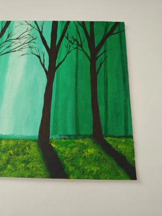 Diego Copano "Bosque a contraluz X"