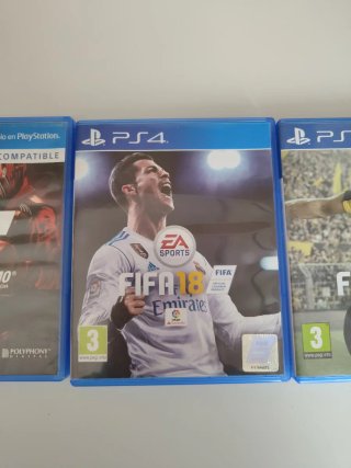PS4: FIFA 17, FIFA 18 y Gran Turismo Sport