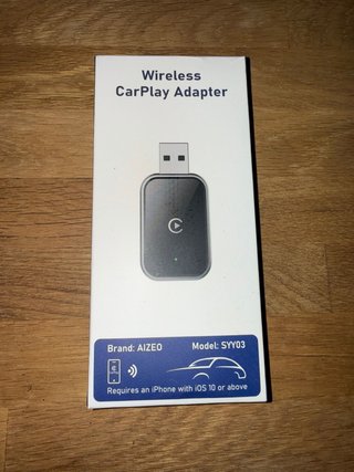 Adaptador CarPlay Inalámbrico AIZEO SYY03