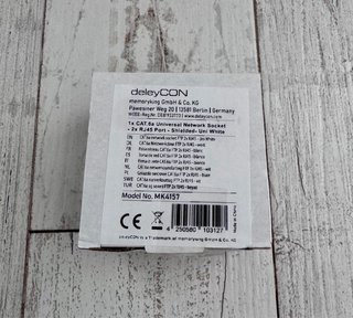 Caja Superficie Doble RJ45 Cat.6a FTP