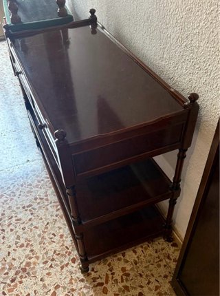 URGENTE!Mueble auxiliar madera antiguo con cajones