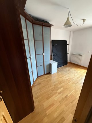 Armario modular madera y cristal