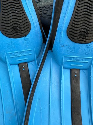 2 pares de Aletas Natación Buceo