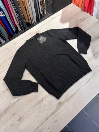 Maglione Uomo Prada Cashmere Grigio M