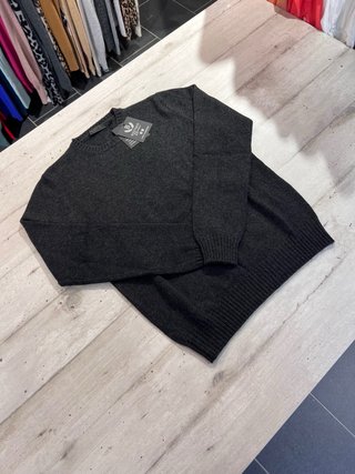 Maglione Uomo Prada Cashmere Grigio M