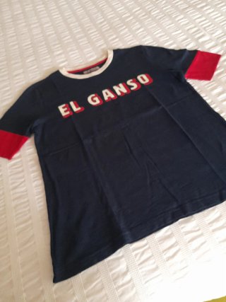 Camiseta El Ganso Azul y Roja