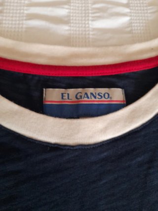 Camiseta El Ganso Azul y Roja