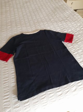 Camiseta El Ganso Azul y Roja