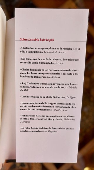 La rabia bajo la piel