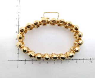 Pulsera de Oro 18 Kt. 48.4 gr. de segunda mano