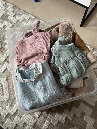 Lote Ropa Bebé Invierno 0-3 Meses Niña