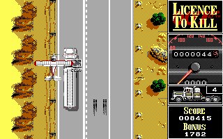 Amstrad CPC. 007 Licence to Kill. Excelente estado