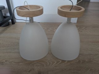 Lámparas Nórdicas Madera y Metal