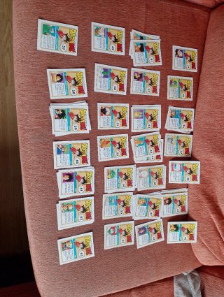 Cartas Dragon Ball Colección 1986