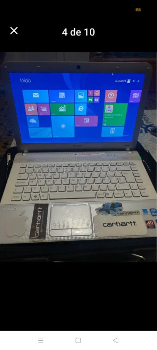 Computer portatile Sony bianco