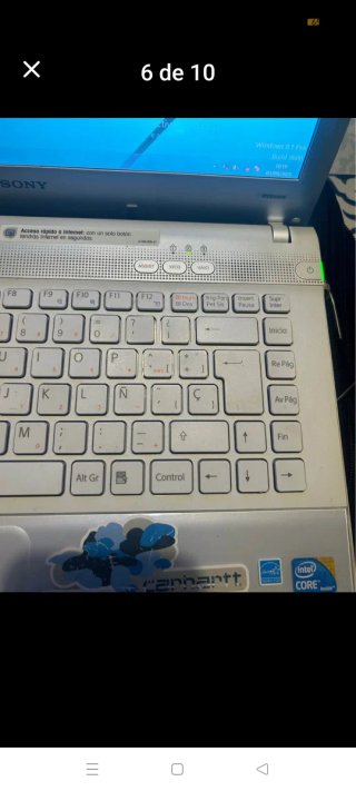 Computer portatile Sony bianco