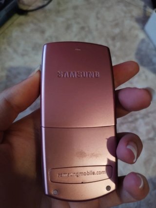 Móvil Samsung J700 Slide Rosa