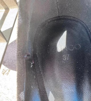 Zapatos de tacón negros Mango