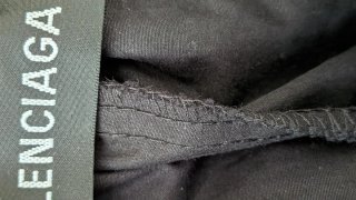 Pantalones Balenciaga negros con logo