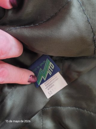 Chaquetón de hombre, en piel de Ante.