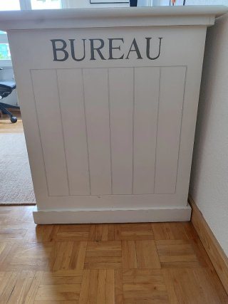 Escritorio Maison du Monde madera blanco