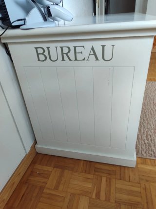 Escritorio Maison du Monde madera blanco