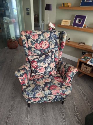 Oportunidad Sillón Floral Tela