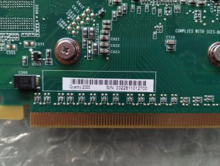 Nvidia Quadro 2000 Tarjeta Gráfica